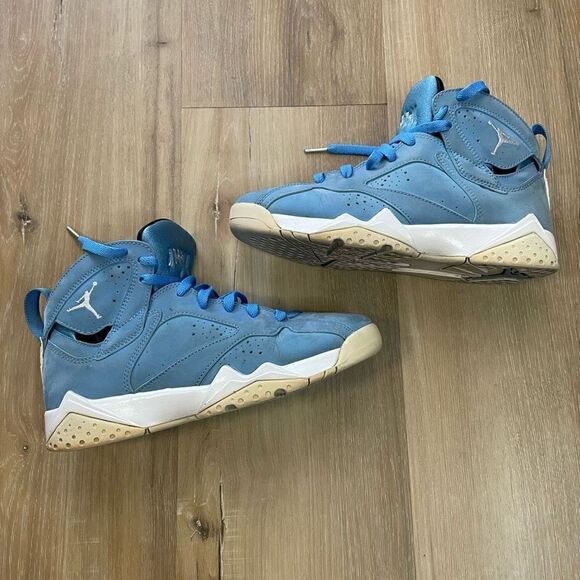 Air Jordan 7 Retro Pantone UNC Blue 5Y - Picture 7 of 11